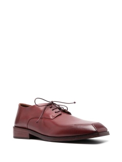 Marsll square-toe derby shoes