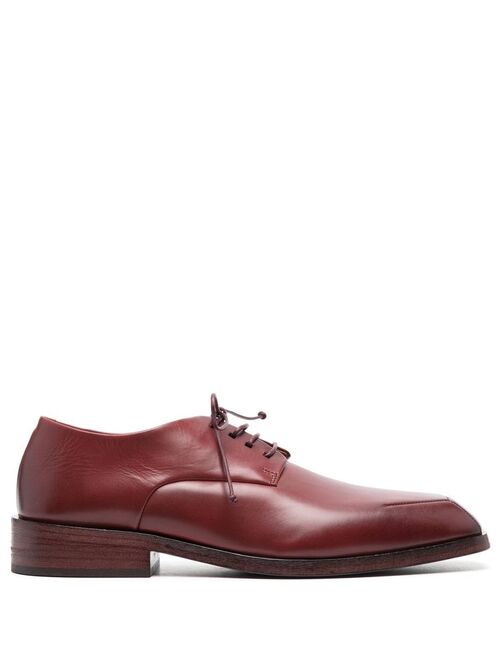 Marsll square-toe derby shoes