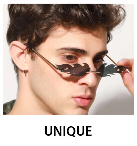 Unique Trendy Sunglasses for Fashionable Outfit = Unique