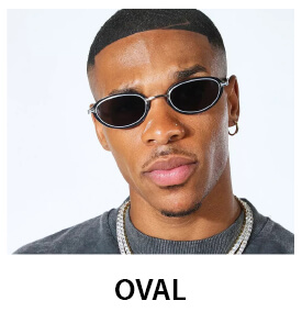 Oval Sunglasses for Men
