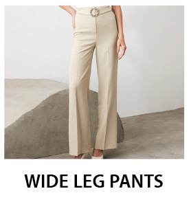 Wide Leg Pants for Women