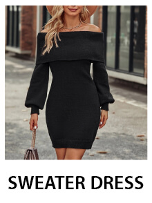 Sweater Dress Clothing for Women