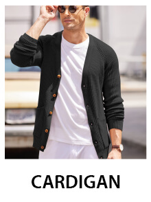 Cardigan Sweaters for Men