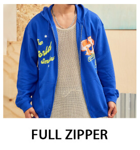 Full Zipper Hoodies & Sweatshirts for Men