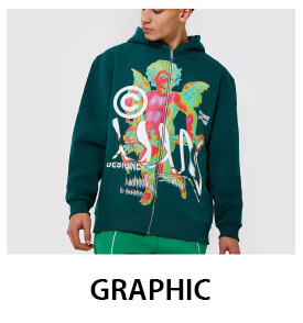 Graphic Hoodies & Sweatshirts for Men