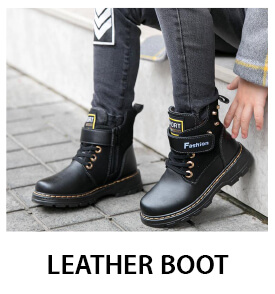 Leather Boot for Boys