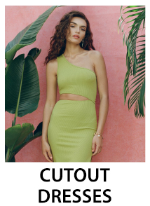 Cut Out Dresses For Women