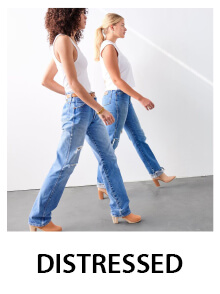Distressed Jeans For Women 