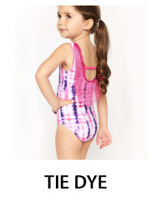 Tie Dye Swimwear for Girls 
