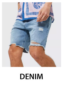 Denim Shorts for Men 