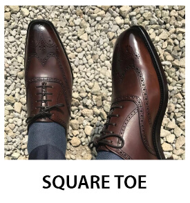 Square Toe Dress Shoes for Men