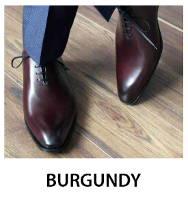 Burgundy Dress Shoes For Men