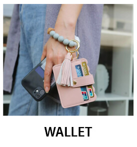 Wallet Keychains for Women 