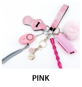 Pink Keychains for Women