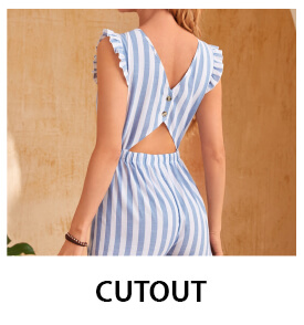 Cut Out Jumpsuits & Rompers for Women 