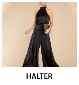 Halter Jumpsuits & Rompers for Women  