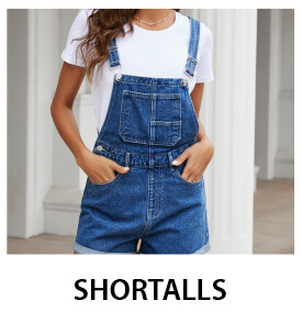 Overall Shorts for Women