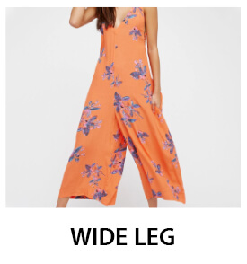 Wide Leg Jumpsuits & Rompers for Women  