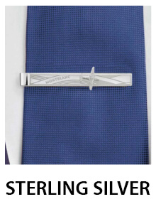 Sterling Silver Tie Clips for Men