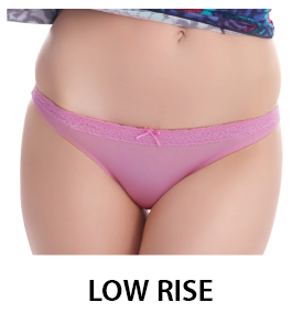 Low Rise Panties for Women 