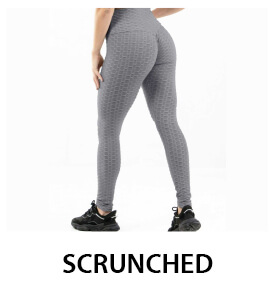 Ruched Leggings for Women 