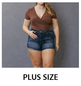 Plus Size Shorts for Women 