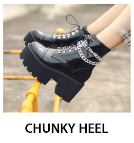 Chunky Heel Boots for Women