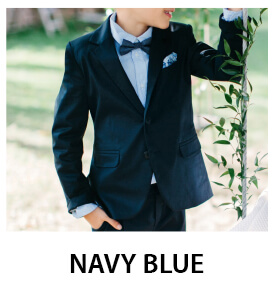 Navy Blue Suits & Blazers for Boys