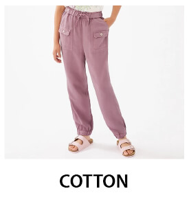 Cotton Pants & Capris for Girls  