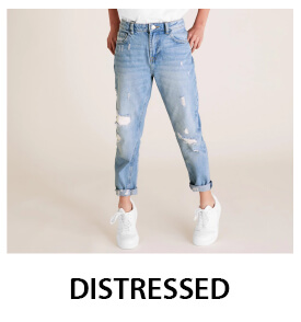 Distressed Pants & Capris for Girls