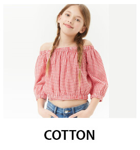  Cotton Tops & Tees for Girls