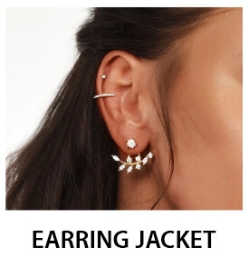 earring jacket       