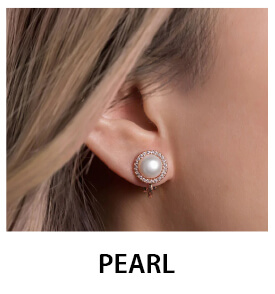 earring with pearl
