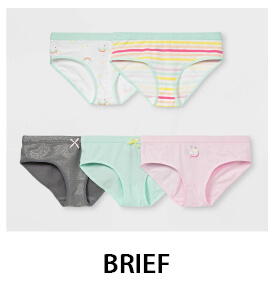 Brief Underwear for Girls