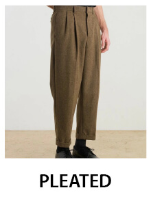 Pleated Pants for Men  