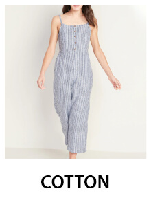 Cotton Jumpsuits & Rompers for Girls